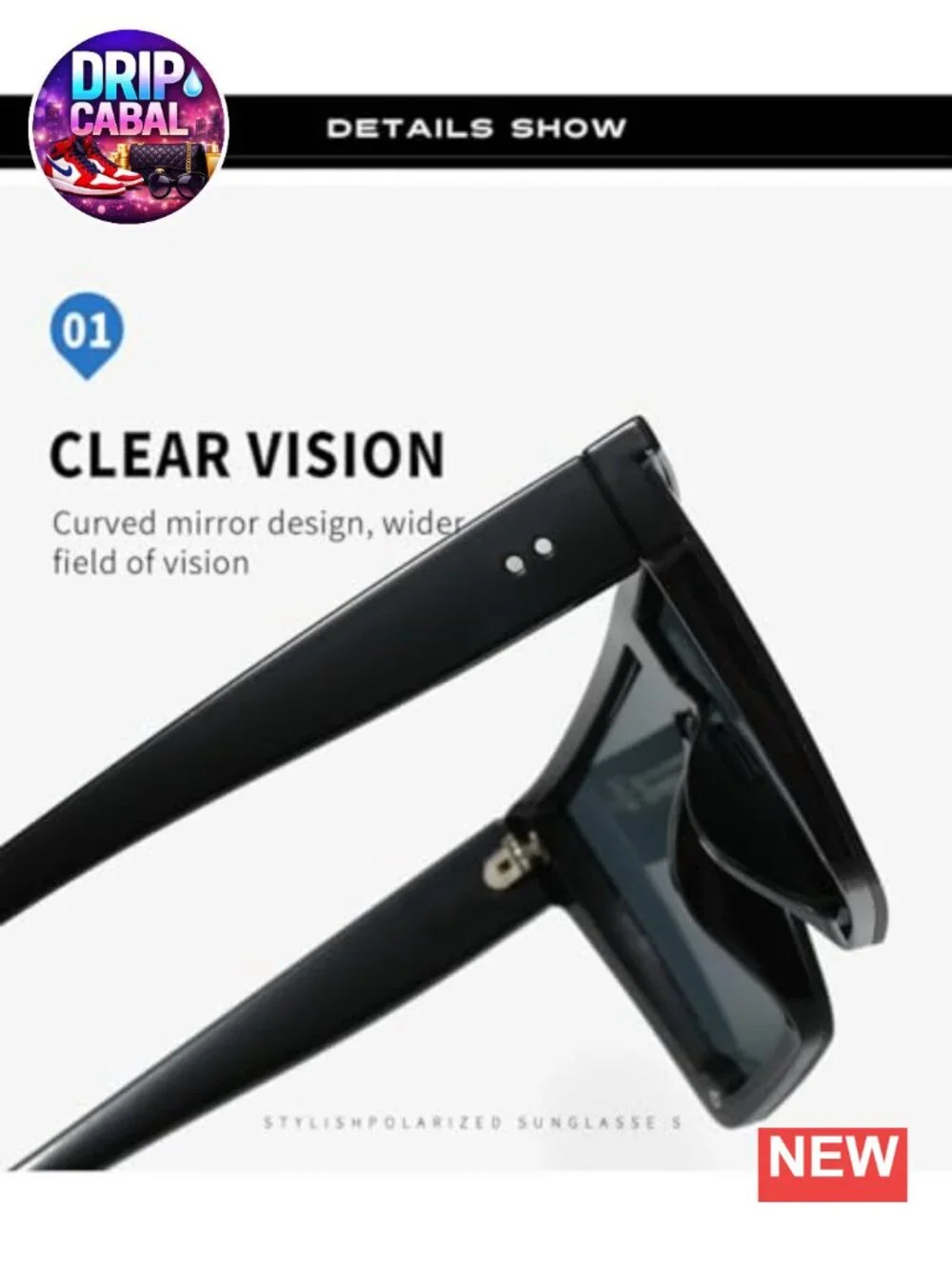 3 Pc Oversized Square Flat Top Sunglasses Non-Polarized UV Protection